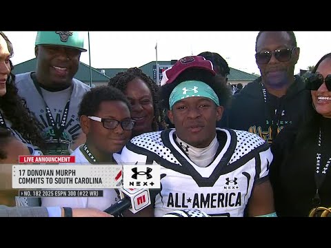 Donovan Murph commits to South Carolina during All-America Game | SC Next