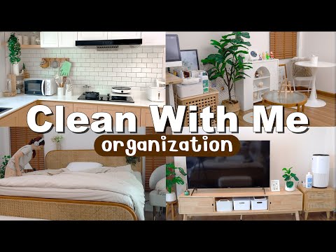 Clean & Organize🧹เก็บห้อง ทำความสะอาดบ้านครั้งใหญ่🧴✨| Holidear