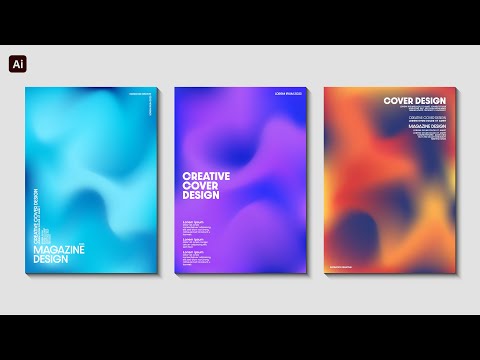 Mastering Gradient Mesh: Creating Eye-Catching Cover Backgrounds