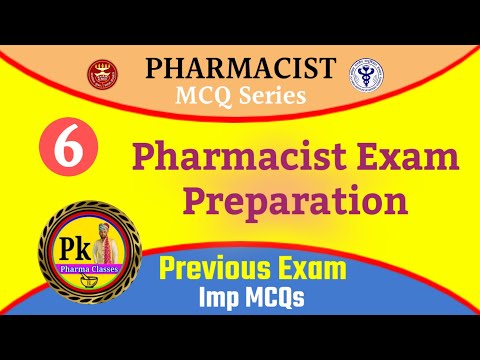 Pharma MCQs ll Pharmacist Exam Preparation ll #PharmaMcqs important questions topicwise