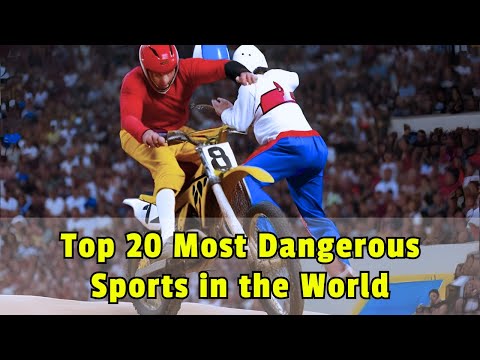 Top 20 Most Dangerous Sports Worldwide | Thrills & Spills