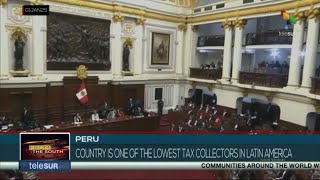 Peru, country is one of the lowest tax collectors in Latin America