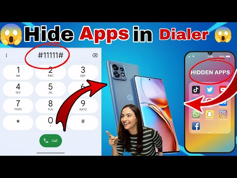 Motorola edge 50 pro hidden apps ! how to hide apps Motorola phones 🤯 !! #Motorolaedge50proMobile,