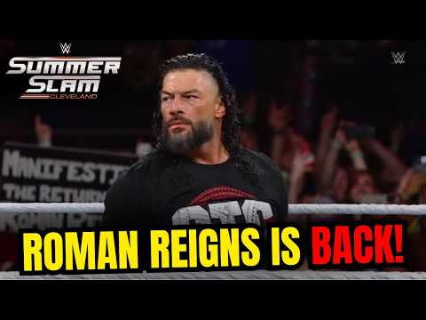 WWE SummerSlam 2024 Review | Roman Reigns Returns & 4 Title Changes!