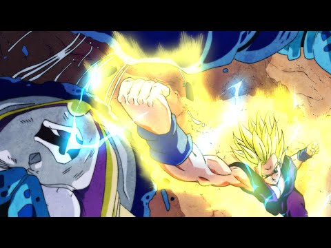 Gohan SSJ2 VS Cell Junior draw