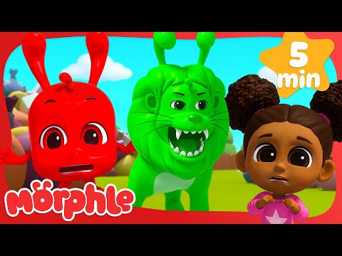 Lion Chase Adventure: Mila & Morphle to the Rescue | Morphle TV #shorts | Fun Kids Cartoon