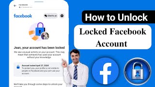 How To Unlock Facebook Account ( 2024) | Fix Your Account Has Been Locked Facebook