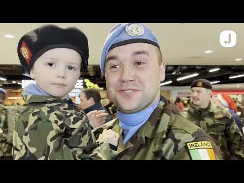 Irish peacekeepers return after six months in Lebanon