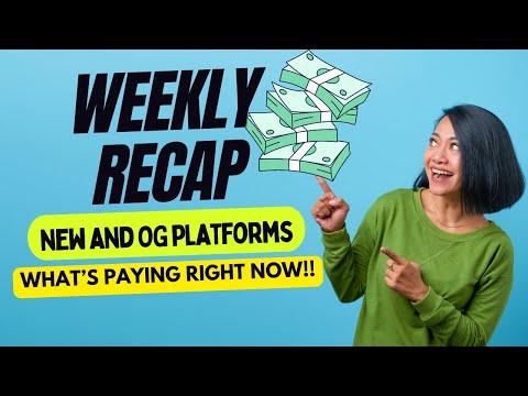 WEEKLY RECAP | WHAT'S PAYING RIGHT NOW?!