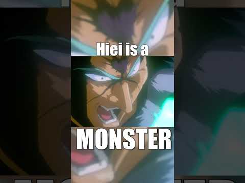 Hiei is Built DIFFERENT #yuyuhakusho