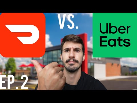 Doordash Vs. Uber Eats- Battle To $1000 | Episode 2