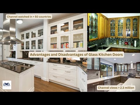 Advantages and Disadvantages of Glass Cabinet Kitchen Doors | Glass Cabinet Doors: Pros and Cons