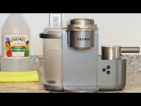 How To Clean and Descale KEURIG K-Cafe (Simple, Quick, And Easy) + 1 Year update