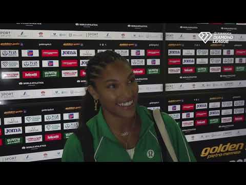 Tara Davis-Woodhall 7.02 Long Jump Rome Diamond League