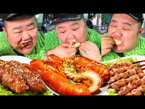 [Big Stomach King Challenge] Challenge Spend 663 yuan to Eat Xuzhou Barbecue! One breath point 100