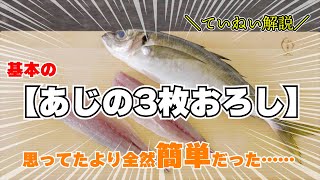 How to grate horse mackerel into 3 pieces How to cut, Recipe, Preparation, Cooking Basics