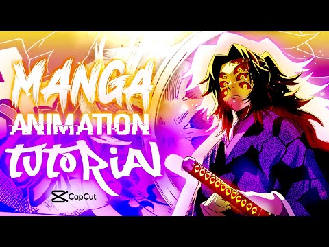 Capcut Manga Animation Tutorial | Hair Movement (Part 5)