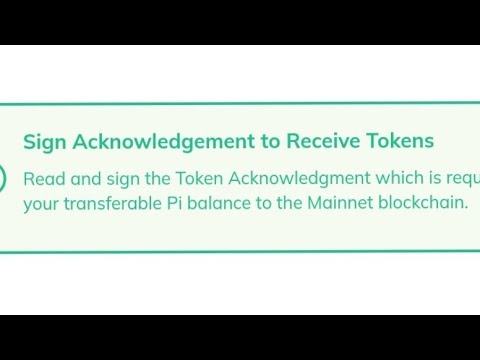 Sign Acknowledgement To Recieve Tokens in Pi Network | Pi Kyc Complete in just 1 min | Pi Listing