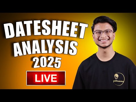 Live 🔴 | 1 To 1 Datesheet Planning for Class 10th