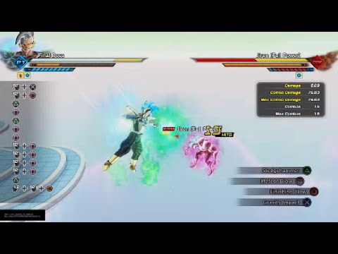 Dragon Ball Xenoverse 2 COMBO Gravity Grand Blower