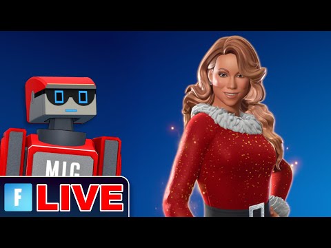 🔴Witnessing the Mariah Carey Fortnite Event LIVE! - Winterfest 2024