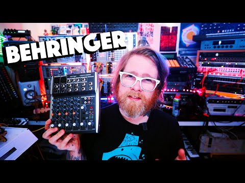 finally upgrading my old Behringer mixer // Xenyx 802S