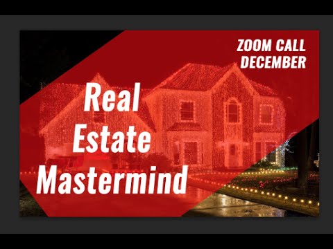 Real Estate Mastermind - Goal Setting for the new year - Zoom Call