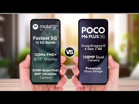 Moto G35 5G Vs POCO M6 Plus 5G