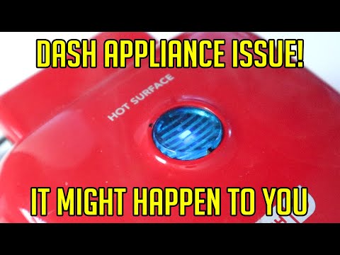 Dash Appliance Issue! This Might Happen To You.