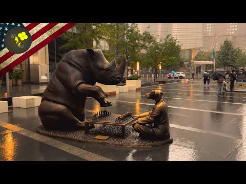 NYC Flash Flood: Walking Through the Storm in 4K Ultra HD