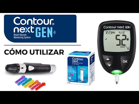 Controle el nivel de azúcar en la sangre con el medidor Contour Next GEN