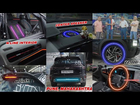 Creta Modification in Pune Maharashtra | creta base model 2024 modified | Creta E to N-Line modified