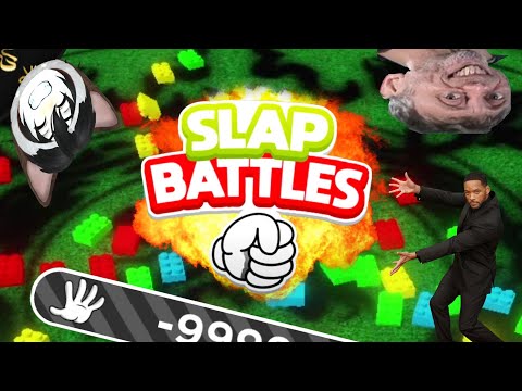 Slap Battles, But I Have Negative Slaps... | Roblox Slap Battles