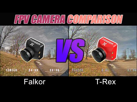 FPV Camera Comparison - Foxeer T-Rex VS Foxeer Falkor 3