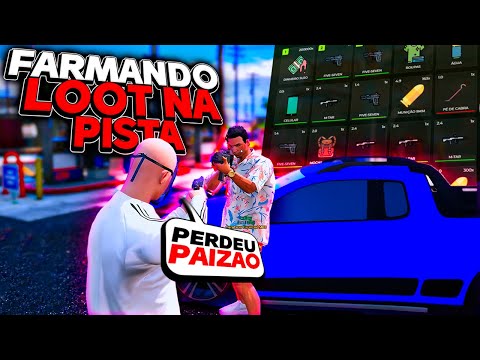 ESSE SERVIDOR TAVA LOTADO DE ADM QUASE TOMAMOS BAN FARMANDO GTA RP