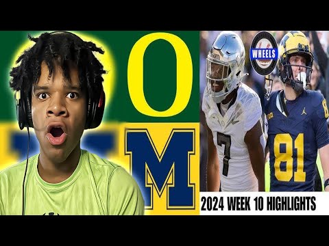 FonceKam Reacts To #1 Oregon vs Michigan | Full Game Highlights