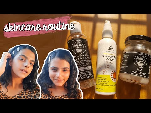 indian teenage morning skincare routine | affordable skincare *aesthetic*