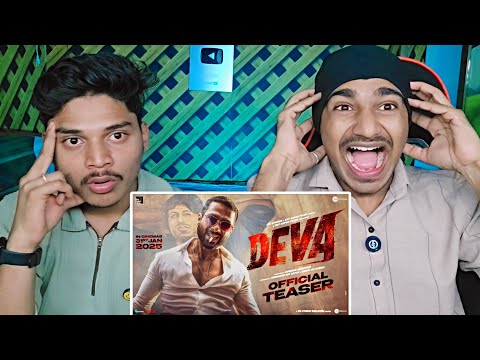 Deva Teaser Reaction I Shahid Kapoor |