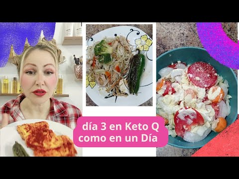 día 3 haciendo la dieta keto para bajar De peso  #quecomoenundia #Dietaketo