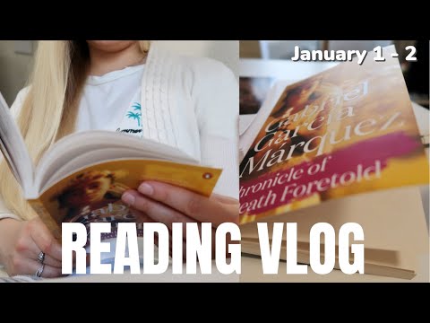 🌟First 2 Books of the Year, New Goodreads 2021 Reading Challenge / Daily Reading Vlogs January 1 - 2