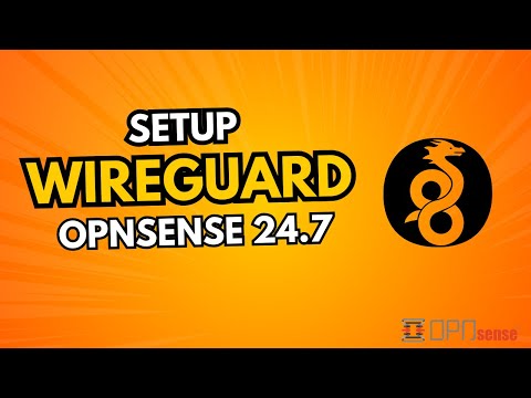 setup wireguard vpn on opnsense firewall (Road Warrior)