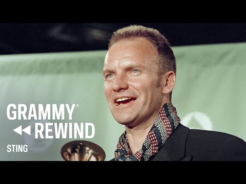 Sting Wins Best Male Pop Vocal Performance For "If I Ever Lose My Faith In You" | GRAMMY Rewind