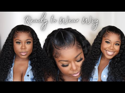 WOW!! Pre Braid Wig Ready To Wear Straight Out Of The Box | NO WORK NEEDED | Wiggins Hair