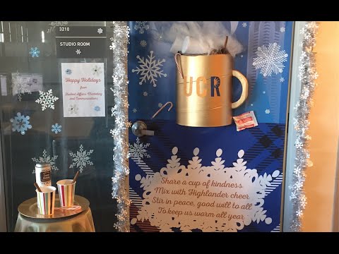 First Place - UCR Door Decorating Contest - December 2015