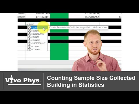 Building in Statistics – Counting Sample Size Collected Example