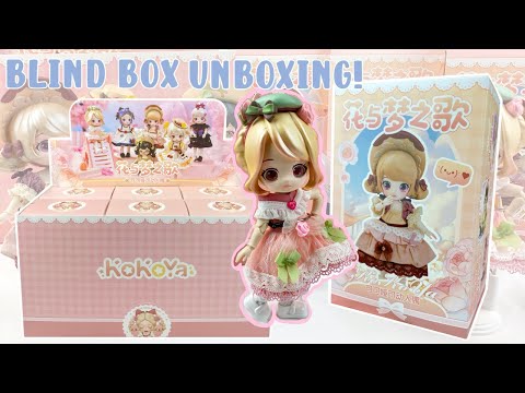 Unboxing 6 NEW Kokoya BJD Blind Boxes! SUPER PRETTY BJD DRESSES AND DOLLS FROM KIKAGOODS!