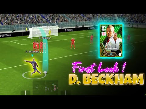 🔥 THE ENGLISH LEGEND 🔥 DAVID BECKHAM | Unstoppable Free-Kicks, Pinpoint Crosses, and Goals | eFtbl24