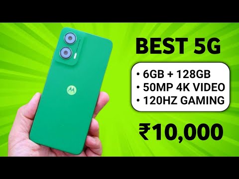 Best 5G Phone Under ₹10000 in 2025 | 120Hz, 4K Video | 5G Phones Under 10000