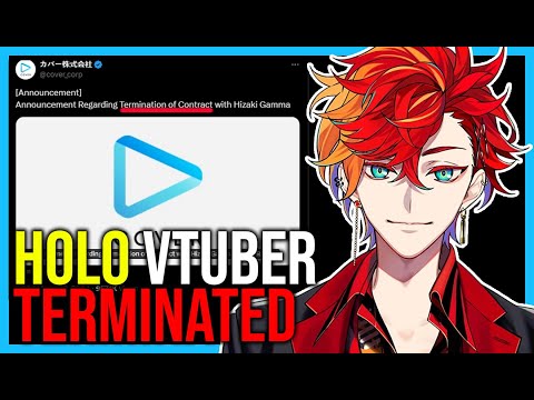 "I Worked Hard Every Day..." | Holostars Hizaki Gamma Terminated, Vtuber Banned On YouTube