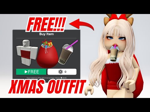 CUTE & EASY 0 ROBUX CHRISTMAS OUTFIT 🤩🥰